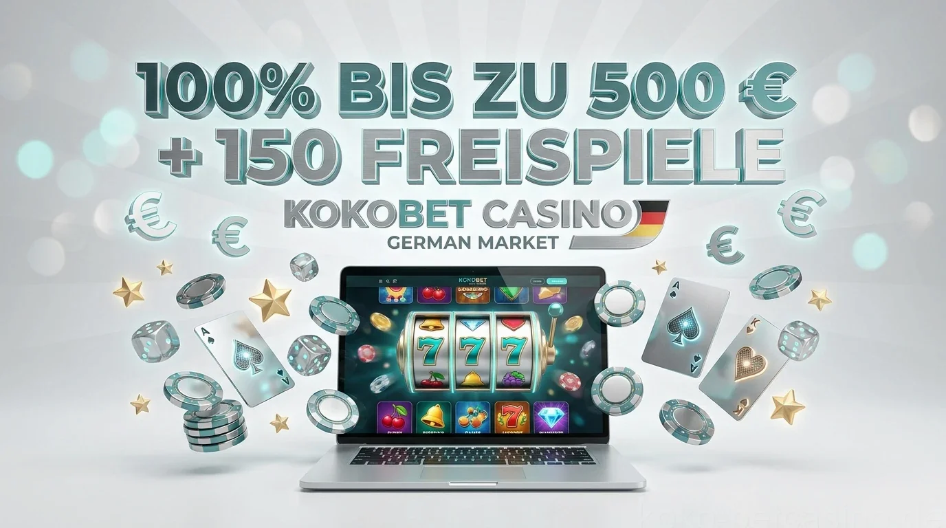 100% BIS ZU 500 €+ 150 FREISPIELE